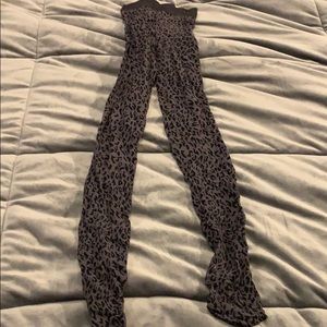Leopard tights